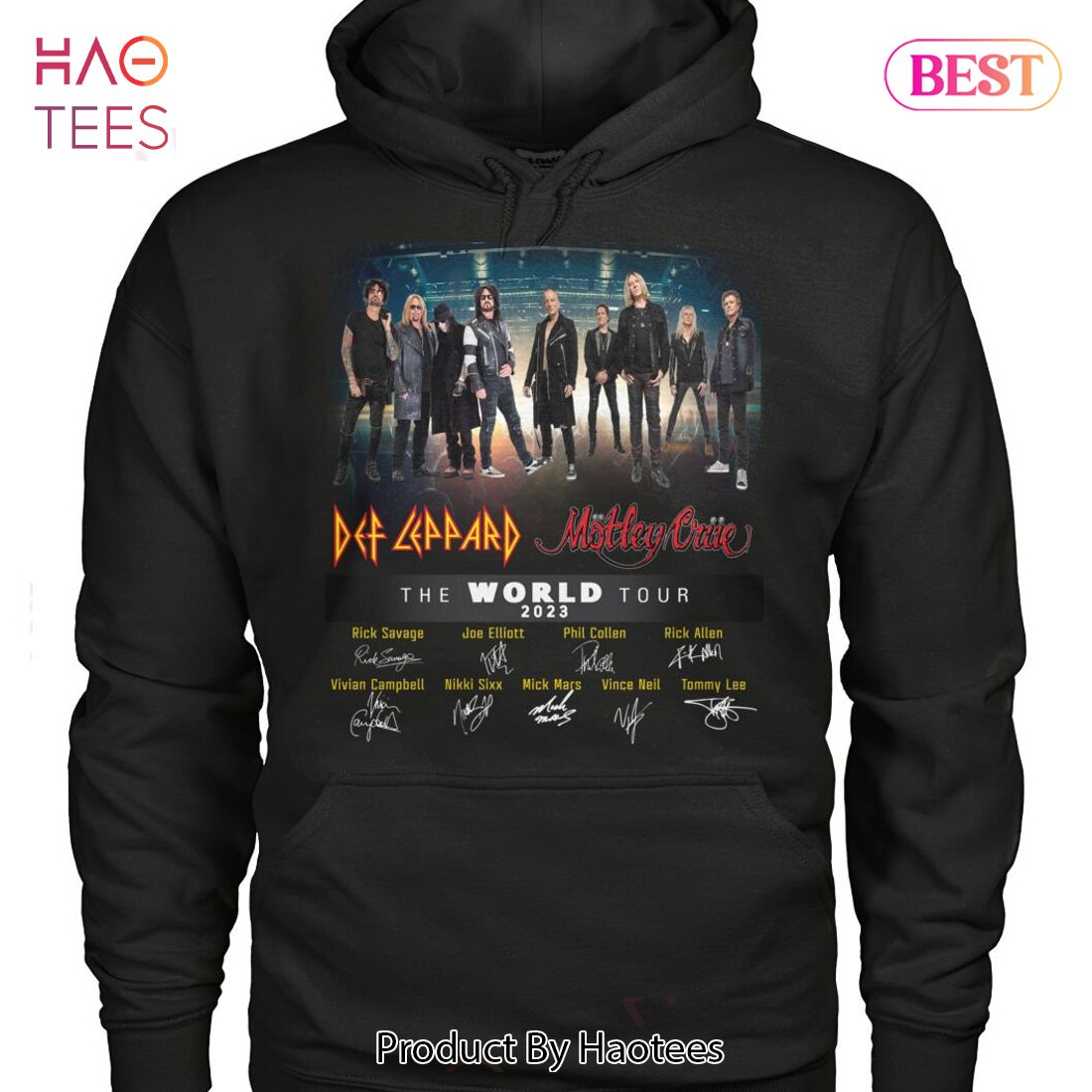 NEW Def Leppard The World Tour 2023 Unisex T-Shirt NEW Def Leppard The World Tour 2023 Unisex T-Shirt
