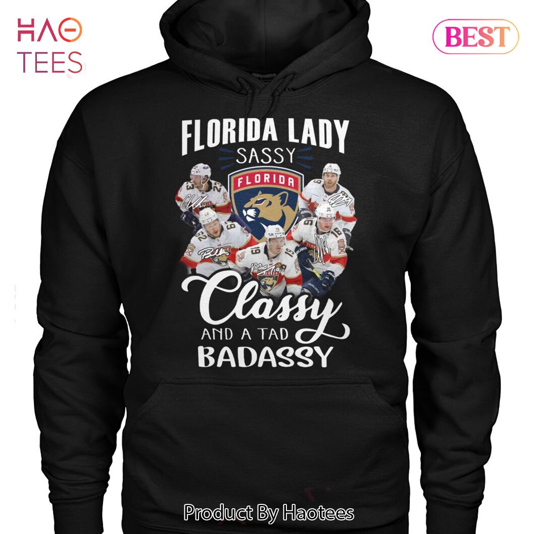 NEW Florida Panthers Lady Sassy Classy And A Tad Badassy Unisex T-Shirt NEW Florida Panthers Lady Sassy Classy And A Tad Badassy Unisex T-Shirt