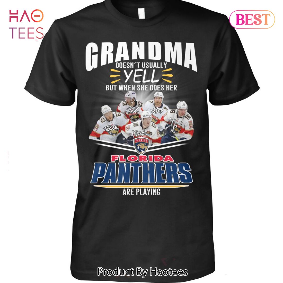 NEW Grandma Florida Panthers Are Playing Unisex T-Shirt NEW Grandma Florida Panthers Are Playing Unisex T-Shirt