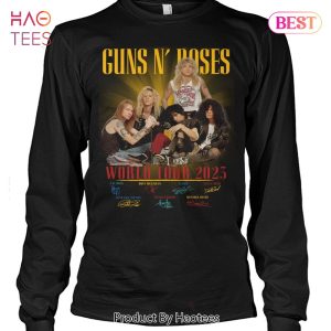 NEW Gund N Roses World Tour 2023 Unisex T-Shirt