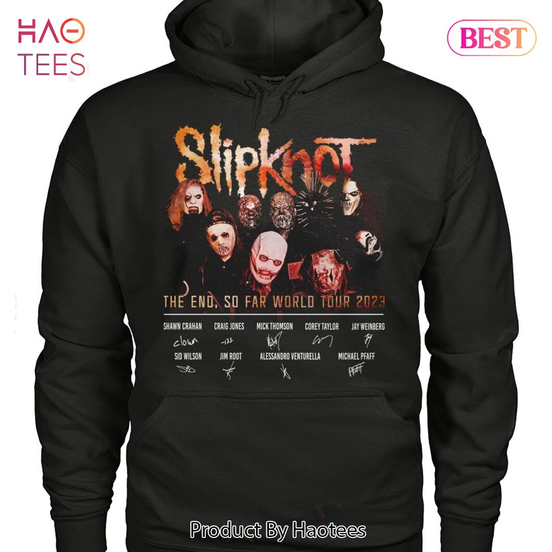 NEW Slipknot The End So Far World Tour 2023 Unisex T-Shirt NEW Slipknot The End So Far World Tour 2023 Unisex T-Shirt