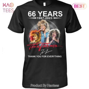 NEW Tina Turner 1975-2023 Thank You For The Memories T-Shirt