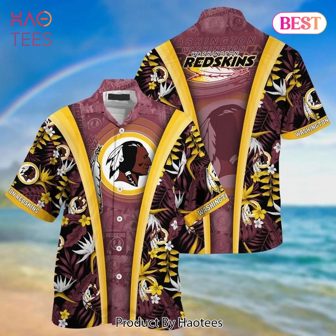 HOT Washington Redskins Hawaiian Shirt Summer 2023 HOT Washington Redskins Hawaiian Shirt Summer 2023