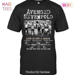 NEW Avenged Sevenfold Life Is But A Dream Thank You For The Memories Unisex T-Shirt