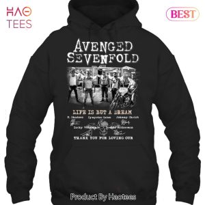 NEW Avenged Sevenfold Life Is But A Dream Thank You For The Memories Unisex T-Shirt