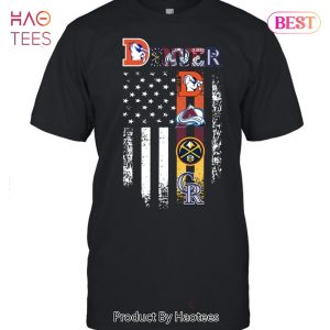 NEW Denver Nuggets Denver Broncos Colorado Rockies Colorado Avalanche Unisex T-Shirt