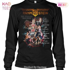 NEW Rammstein 1994-2023 29 Years Thank You For The Memories Unisex T-Shirt