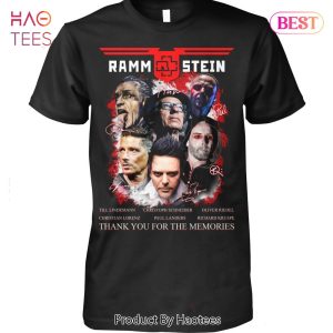 NEW Rammstein Thank You For The Memories Unisex T-Shirt