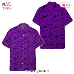 NEW 2023 Joker HaHaHa Purple Hawaiian Shirt