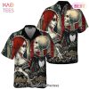 NEW Jack Skellington And Sally Skull Hawaiian Shirt