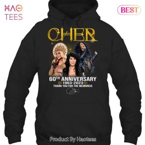 NEW Cher 60 Anniversary 1963-2023 Thank You For The Memories Unisex T-Shirt