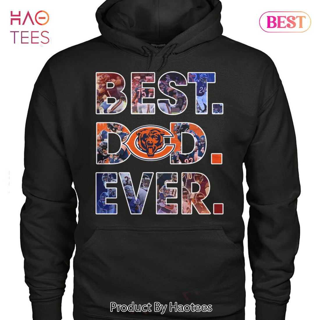 NEW Chicago Bears Best Dad Ever Unisex T-Shirt NEW Chicago Bears Best Dad Ever Unisex T-Shirt