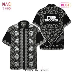 NEW Stormtrooper Bandana Pattern Hawaiian Shirt