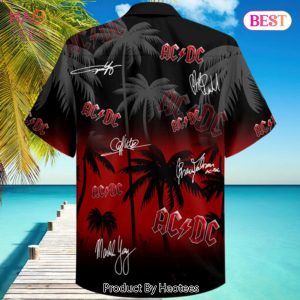 HOT AC DC 50 Years Anniversary Hawaiian Shirt Hot Trend Summer 2023
