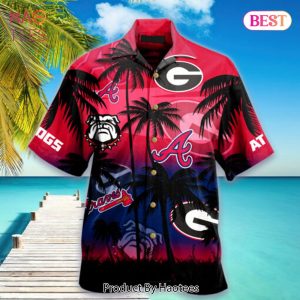 HOT Georgia Bulldogs And Atlanta Braves Hawaiian Shirt Hot 2023 HOT Georgia Bulldogs And Atlanta Braves Hawaiian Shirt Hot 2023