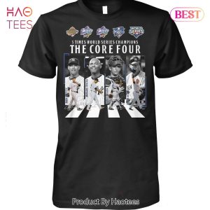 HOT 5 Times World Series Champions The Core Four New York Yankees Unisex T-Shirt