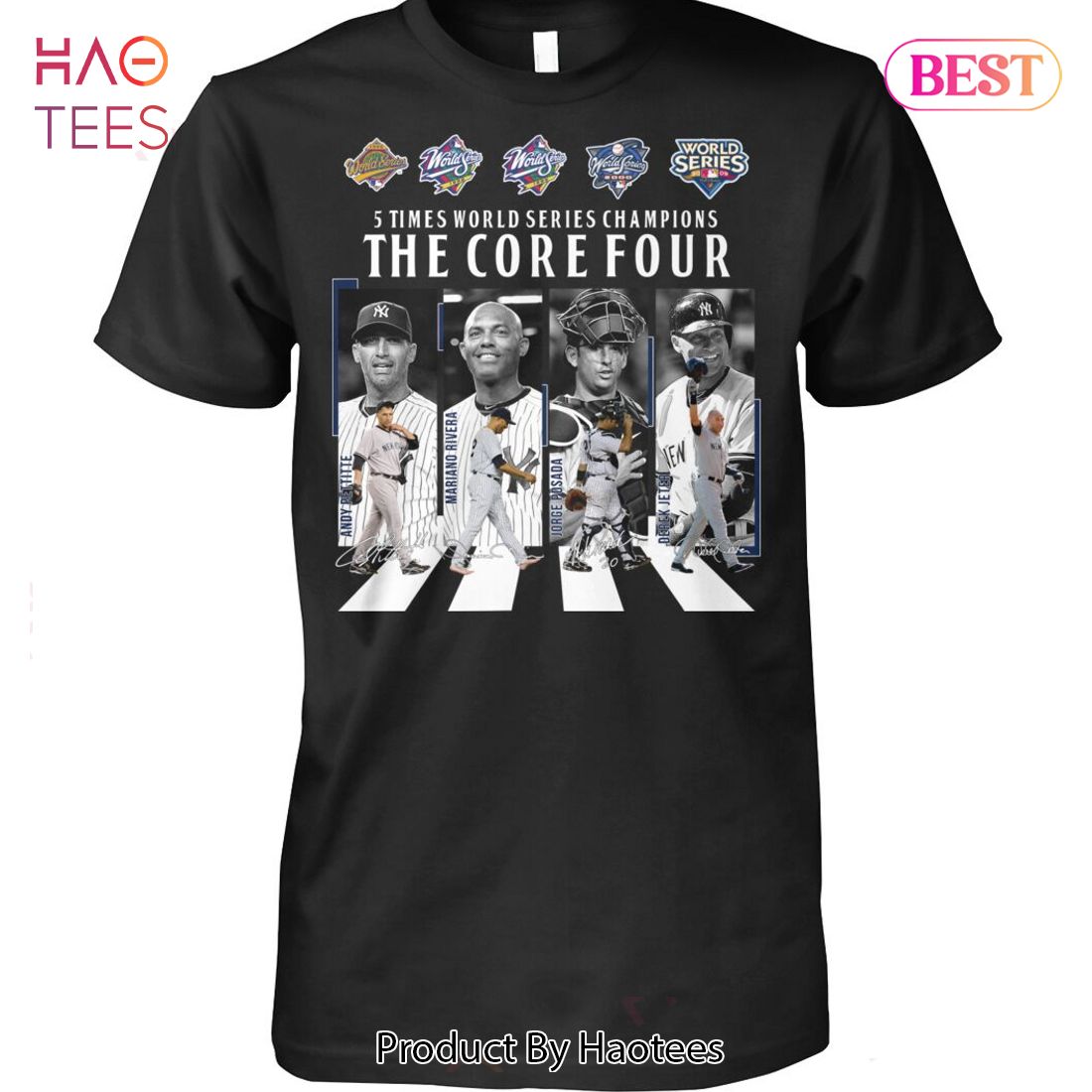 HOT 5 Times World Series Champions The Core Four New York Yankees