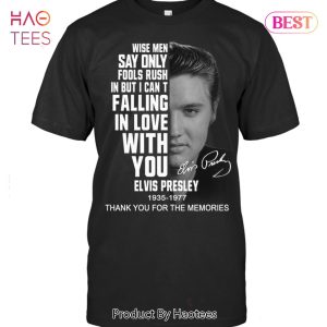 HOT Elvis Presley 1935-1977 Thank You For The Memories Unisex T-Shirt