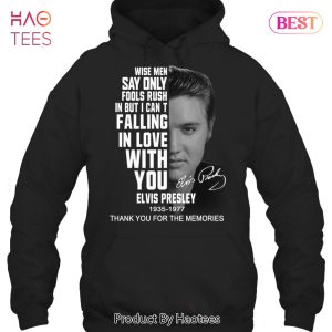 HOT Elvis Presley 1935-1977 Thank You For The Memories Unisex T-Shirt
