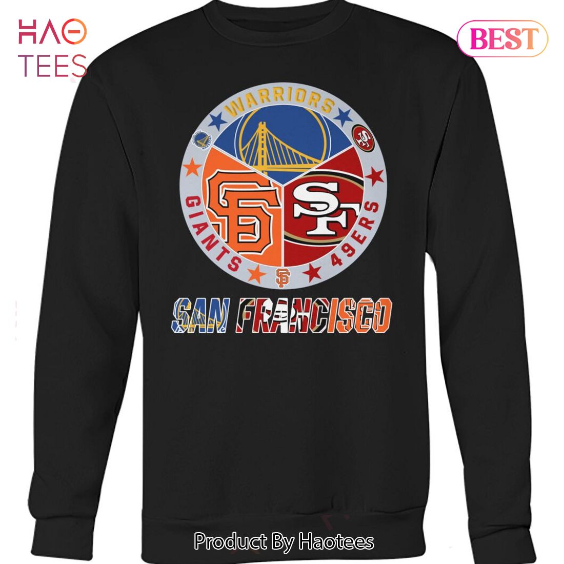 San Francisco 49ers Crewneck Sweatshirt - William Jacket