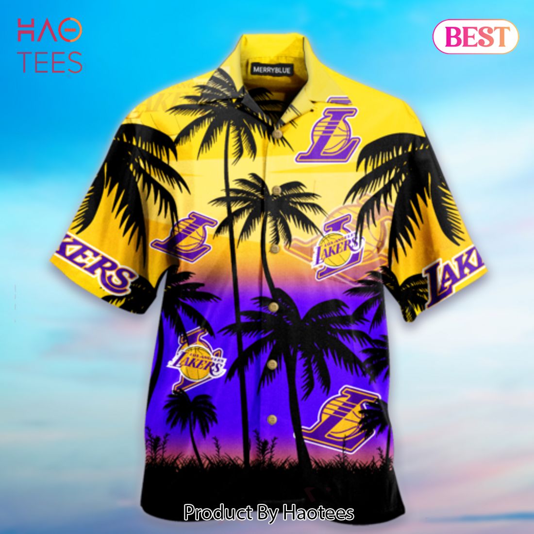 Nba Los Angeles Lakers Hawaiian Hawaiian Shirt Summer Button Up - Hot Sale  2023