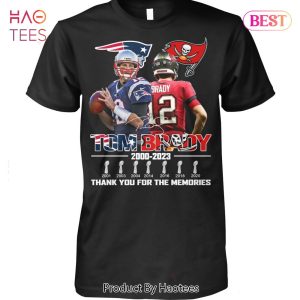 HOT TREND Tom Brady 2000-2023 Thank You For The Memories Unisex T-Shirt