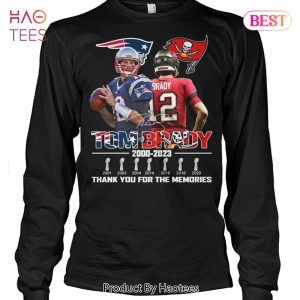 HOT TREND Tom Brady 2000-2023 Thank You For The Memories Unisex T-Shirt