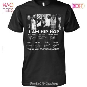 NEW I Am Hip Hop No 1 Thank You For The Memories Unisex T-Shirt