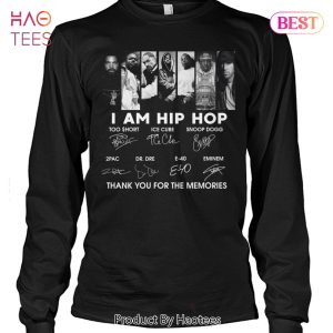 NEW I Am Hip Hop No 1 Thank You For The Memories Unisex T-Shirt