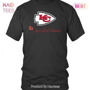 NEW Kansas City Chiefs 2x Super Bowl Champions Unisex T-Shirt