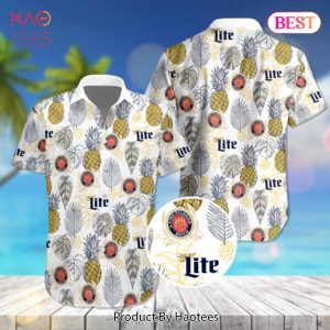 HOT Miller Lite Tropical Hawaiian Shirt Hot Trend Summer 2023