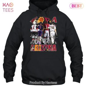 HOT TREND Arizona Coyotes Arizona Cardinals Arizona Diamondbacks Phoenix Suns Unisex T-Shirt