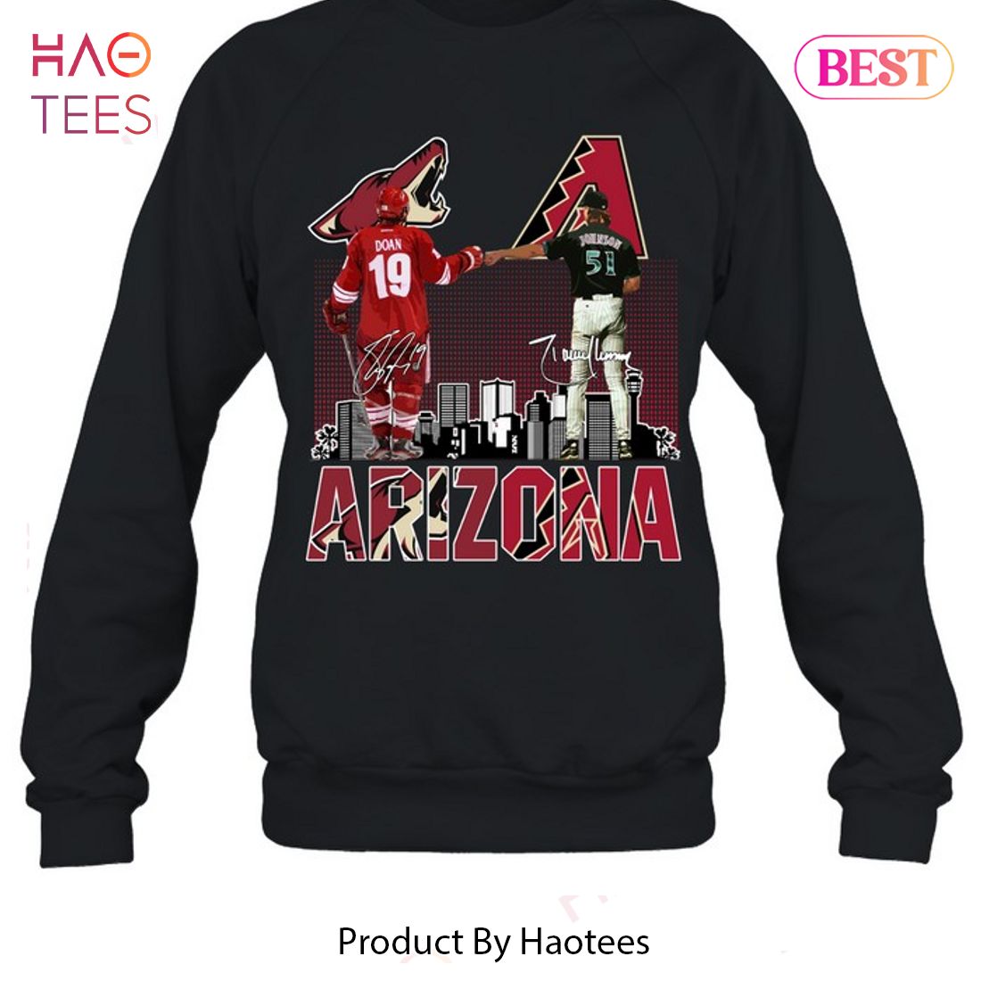 NEW Arizona Diamondbacks Arizona Coyotes Unisex T-Shirt