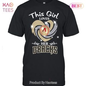 NEW This Girl Love Hers Arizona Diamondbacks Unisex T-Shirt