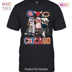 NEW Chicago Bulls Chicago Bears Chicago Cubs Chicago Team Sport Unisex T-Shirt