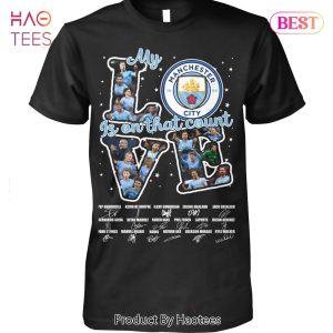 NEW My Love Manchester City Is On That Count Unisex T-Shirt