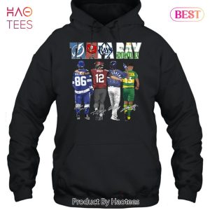 NEW Tampa Bay Rowdies Tampa Bay Buccaneers Tampa Bay Lightning Tampa Bay Rays Unisex T-Shirt