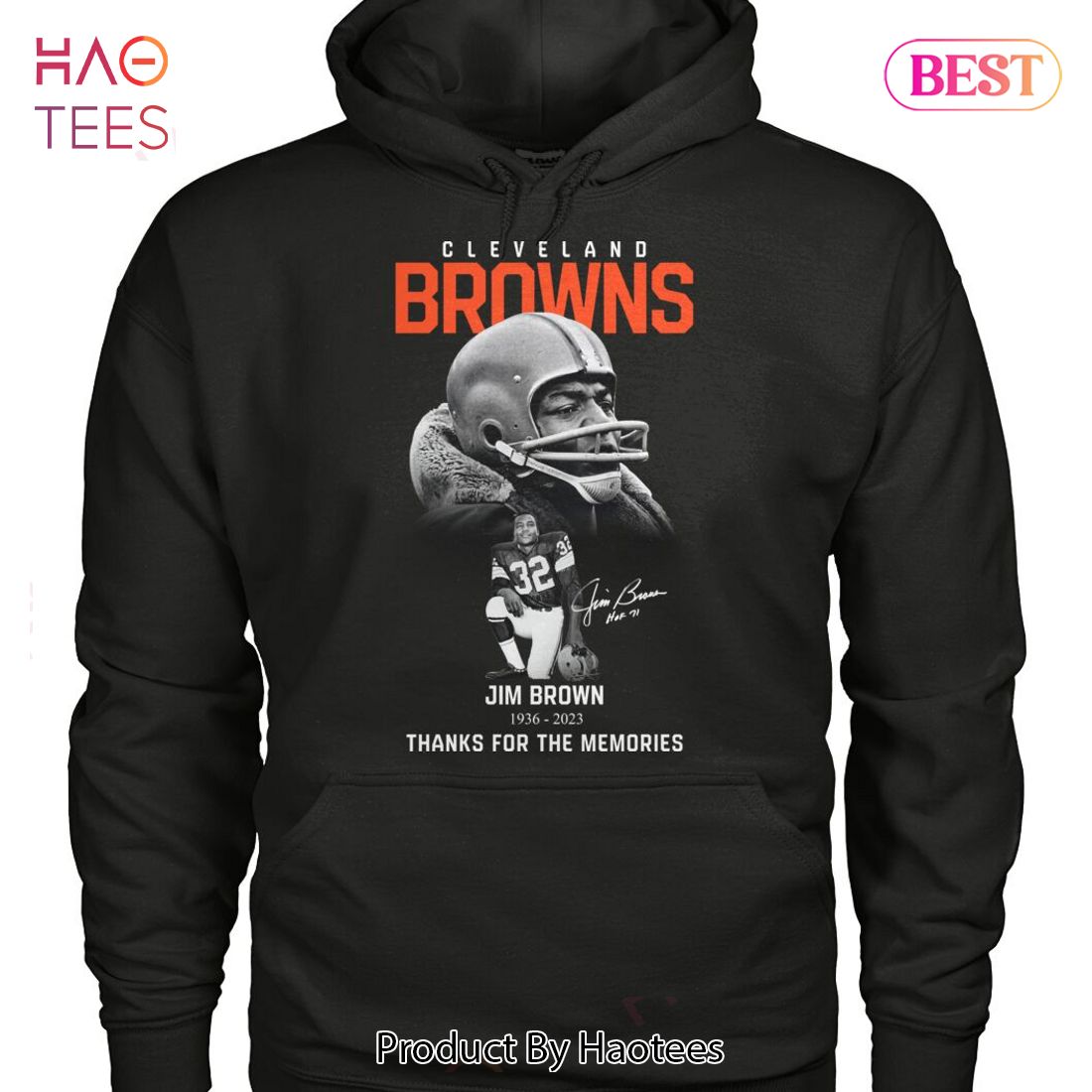 HOT TREND Cleveland Browns Jim Brown 1936-2023 Thank You For The Memories Unisex T-Shirt HOT TREND Cleveland Browns Jim Brown 1936-2023 Thank You For The Memories Unisex T-Shirt