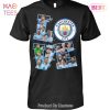 HOT TREND I Love Manchester City Unisex T-Shirt