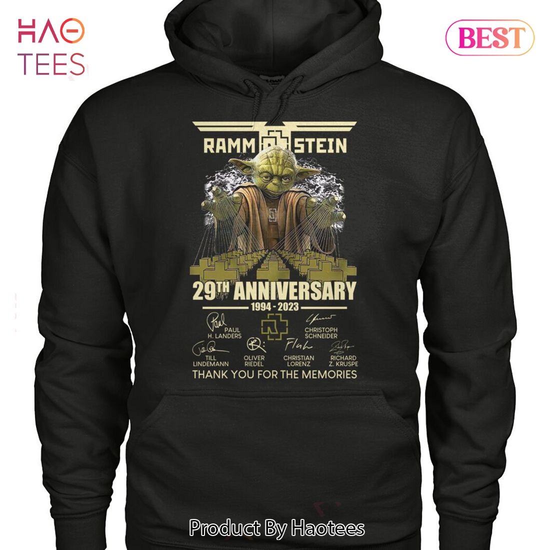HOT TREND Rammstein 29 Anniversary 1994-2023 Thank You For The Memories Unisex T-Shirt HOT TREND Rammstein 29 Anniversary 1994-2023 Thank You For The Memories Unisex T-Shirt