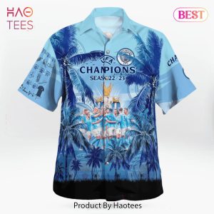 HOT Manchester City F.C Champion Season 22 23 Hawaiian Shirt Hot Summer 2023