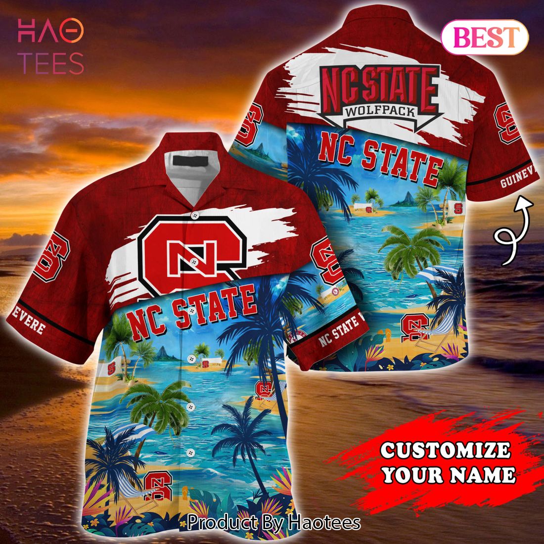 TRENDING] NC State Wolfpack Personalized Hawaiian Shirt