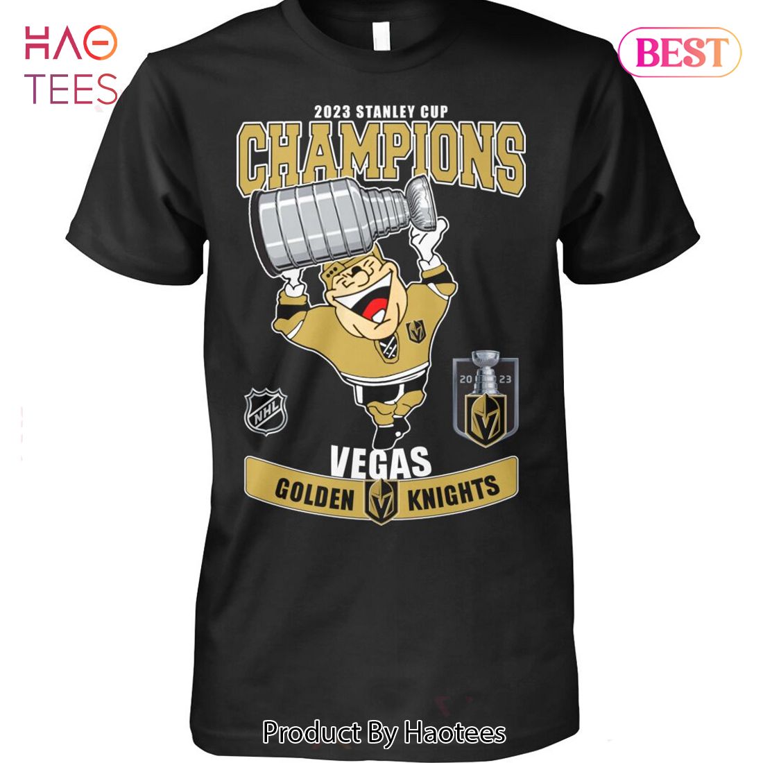 Stanley Cup 2023 NHL Champions Vegas Golden Knights Best Team Grey