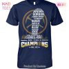 HOT TREND My Love Milwaukee Brewers Is On That Count Unisex T-Shirt