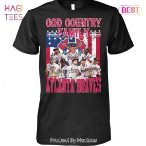 NEW God Country Family Atlanta Braves Unisex T-Shirt