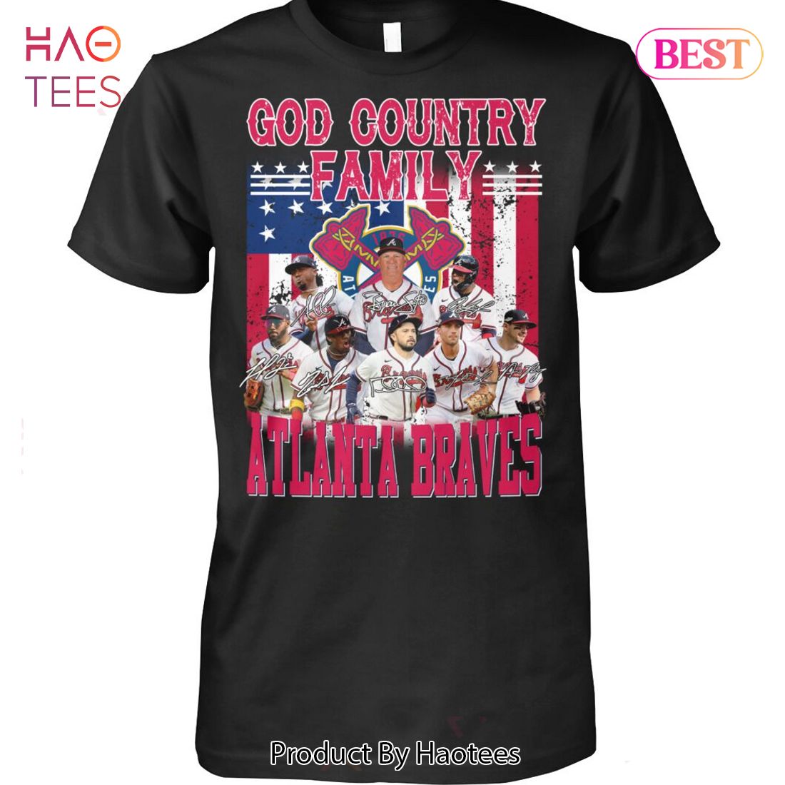 NEW God Country Family Atlanta Braves Unisex T-Shirt NEW God Country Family Atlanta Braves Unisex T-Shirt