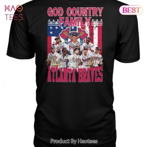 NEW God Country Family Atlanta Braves Unisex T-Shirt