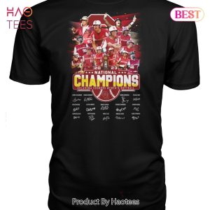 HOT TREND 2023 National Champions Oklahoma Sooners Women Softball Unisex T-Shirt