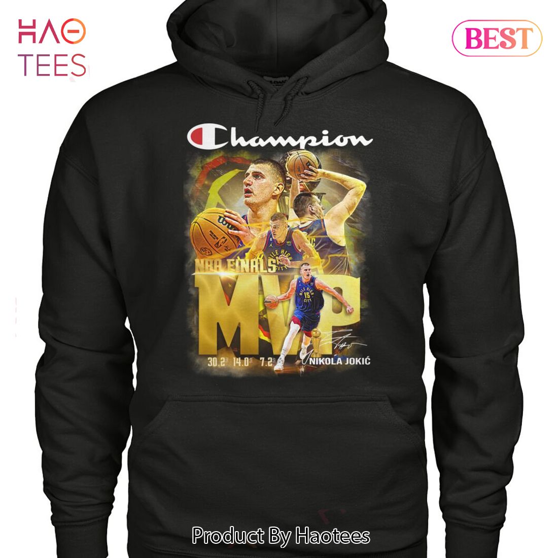 HOT TREND NBA Finals MVP Champion Nikola Jokic Denver Nuggets Unisex T-Shirt HOT TREND NBA Finals MVP Champion Nikola Jokic Denver Nuggets Unisex T-Shirt