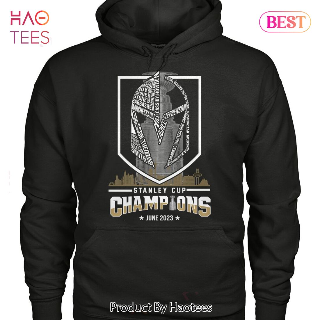 Stanley Cup Champions June 2023 Vegas Golden Knights Team t-shirt, hoodie,  sweater and long sleeve